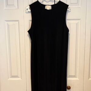 Elegant Black Sleeveless Dress